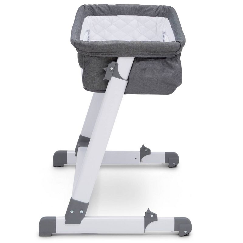 Simmons Kids' By The Bed City Sleeper Bassinet - Gray Tweed