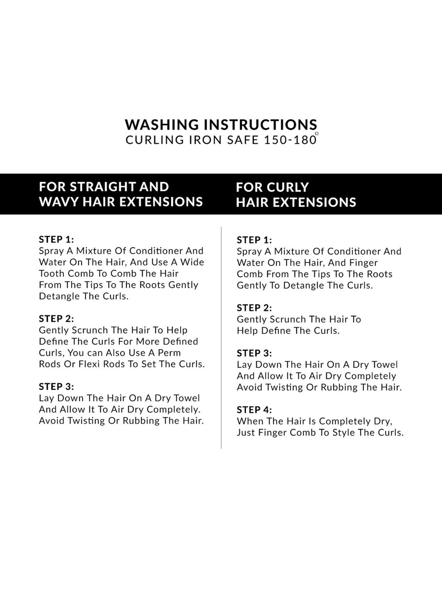 Streak Street Clip-In Crimped Burgundy Hair Extensions - 24 Inches