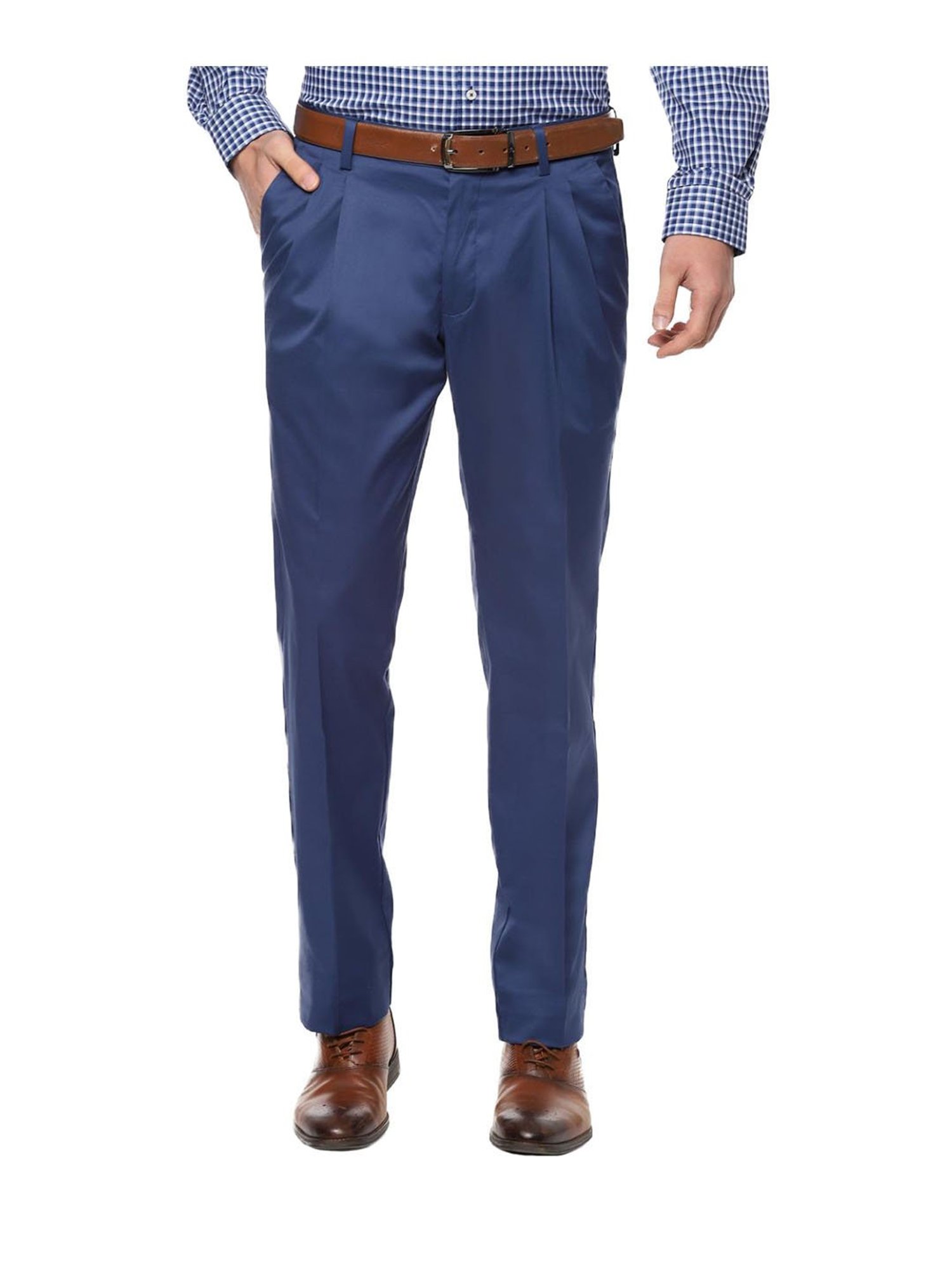 Louis Philippe Permapress Navy Trouser