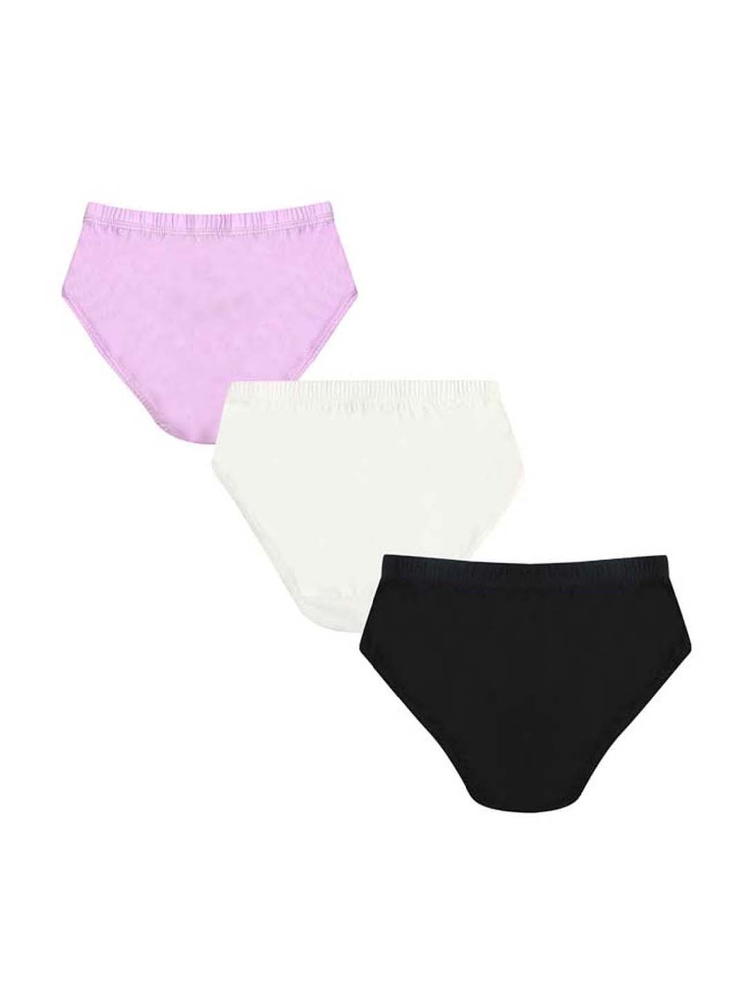 Tiny Bugs Kids Multicolor Cotton Printed Briefs - Pack of 3