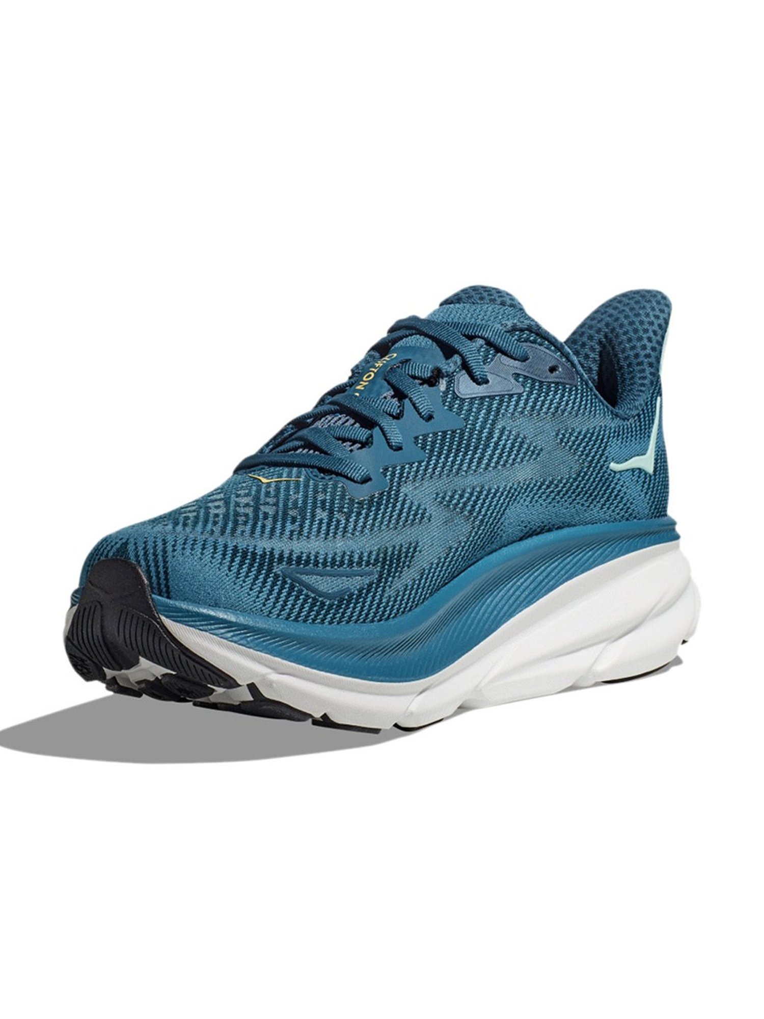 Hoka Men's M CLIFTON 9 Midnight Ocean & Bluesteel Running Shoes
