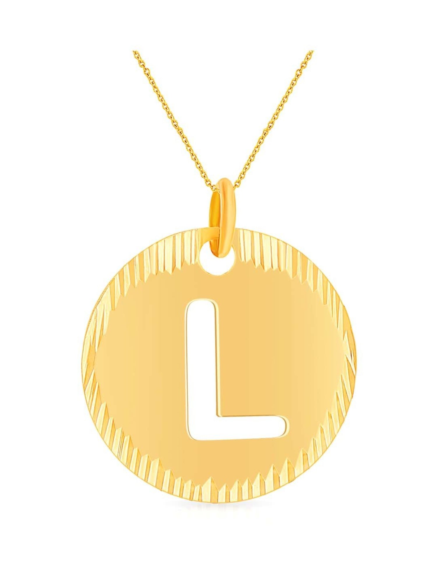 Joyalukkas 22k Love Embrace Gold Pendant