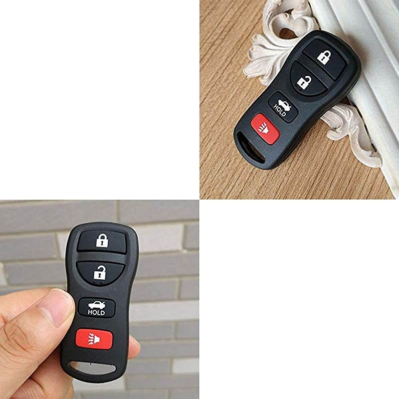 2 key fob Replacement FCC ID: KBRASTU15 CWTWB1U758 CWTWB1U821 for Nissan Infiniti keyless entry remote