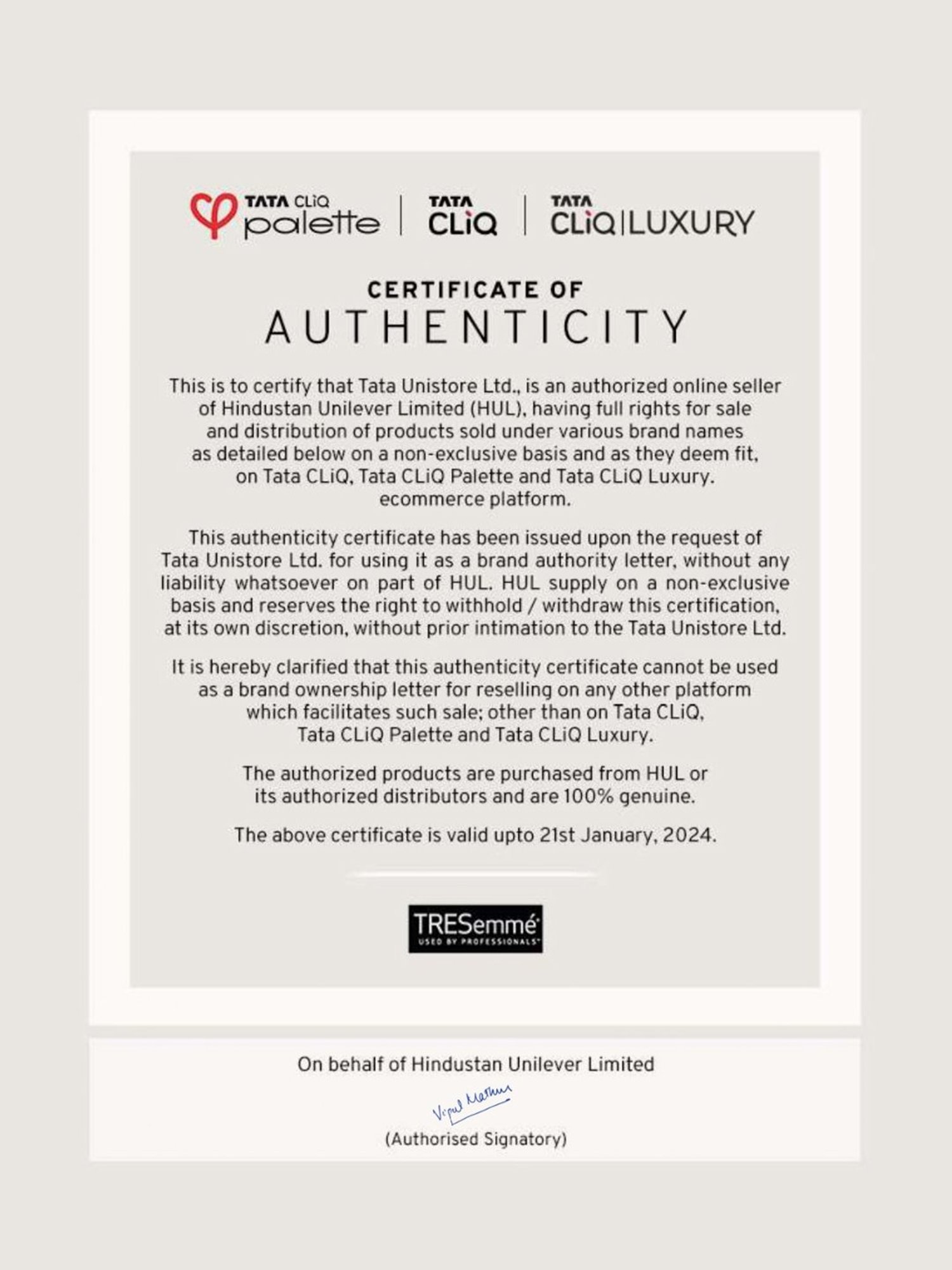 Tresemme Keratin Smooth Anti-Frizz Hair Serum - 50 ml