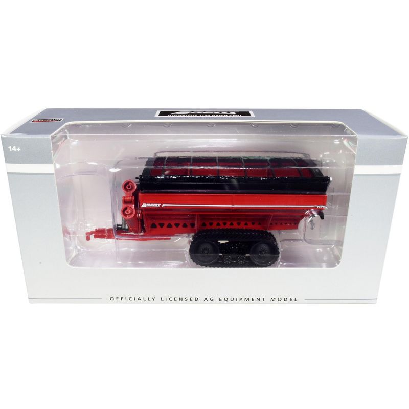 Brent Avalanche 1196 Grain Cart with Tracks Red 1/64 Diecast Model by SpecCast