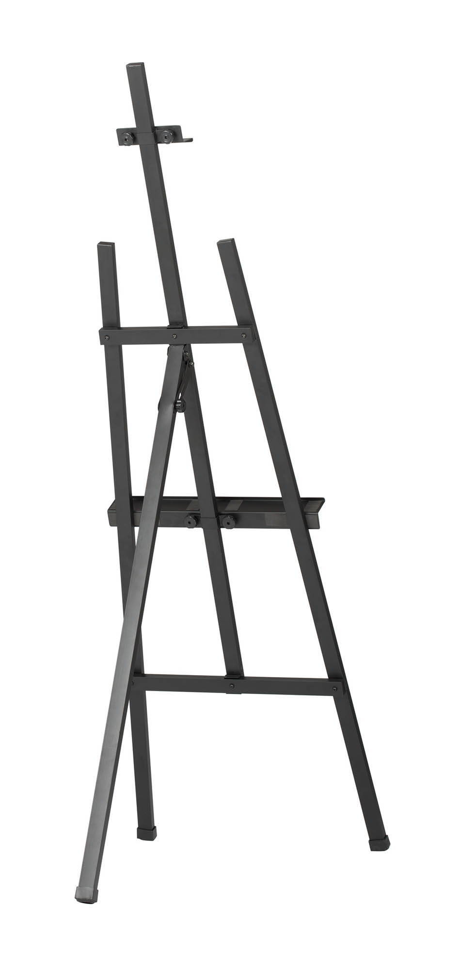 Studio Designs Portable Multipurpose Heavy-Duty Metal, Museum Display Art Tripod Easel for Large Canvases  (68" H) - Black