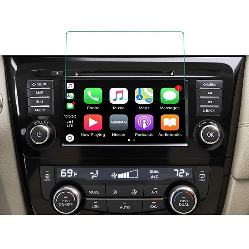 7 Screen Protector for 2017 2018 Nissan Rogue Sport Car Navigation Protective Film for 2014 2015 2016 2017 2018 2019 Nissan Rogue SUVHybrid Touch Screen Interior Accessories Tempered Glass