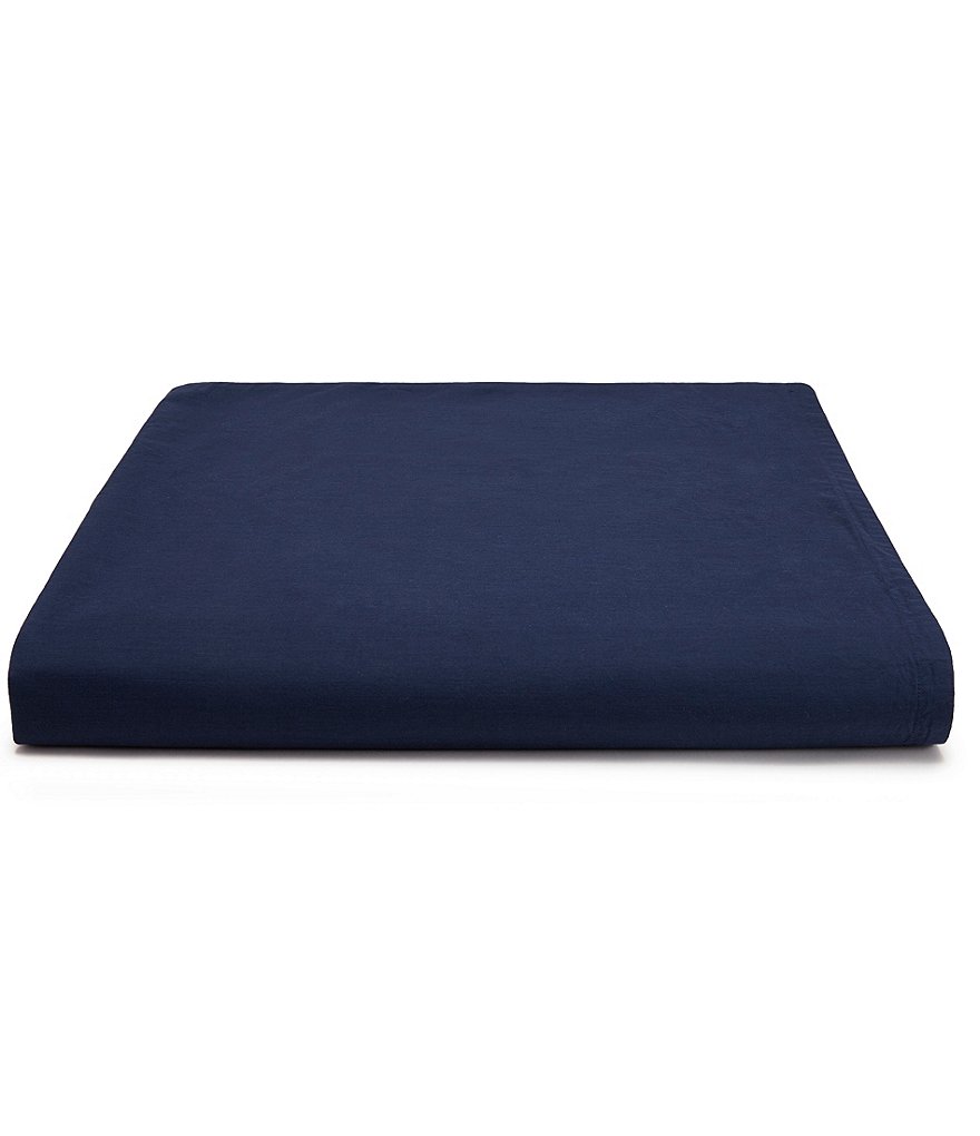 Kassatex Lorimer Washed Percale Duvet Cover