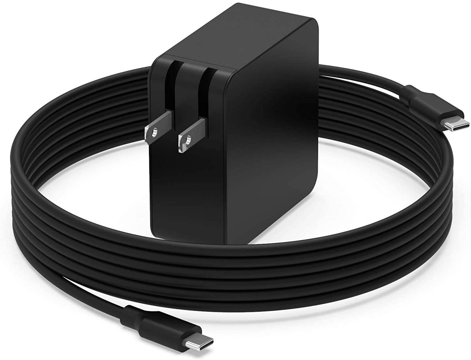 65W AC Charger Fit for Samsung Galaxy Book Flex 15.6 13.3 NP950QCG-K01US NP930QCG-K01US W18-065N1E Laptop Power Adapter Supply Cord