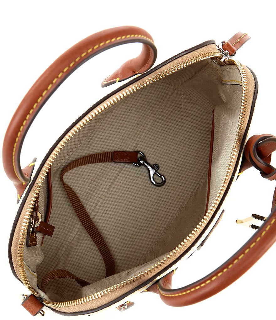 Dooney & Bourke Pebble Collection Domed Satchel Bag