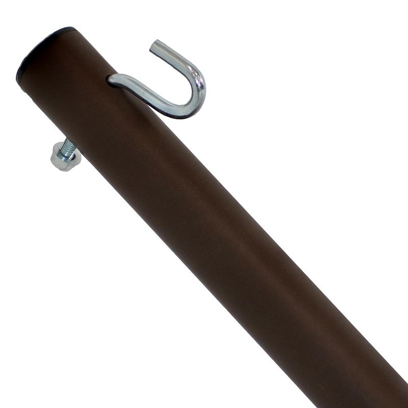 Sunnydaze Heavy-Duty Steel Hammock Stand - Bronze - 350 lb Weight Capacity/12' Stand