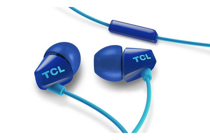 TCL SOCL100 Wired In-Ear Headphones with Mic - Sunset Orange