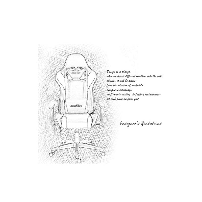 Racing Style Game Chair Ergonomic Recliner Swivel Office Computer Desk Chair Including Massage and Rocking Function F Series(Black/Red)