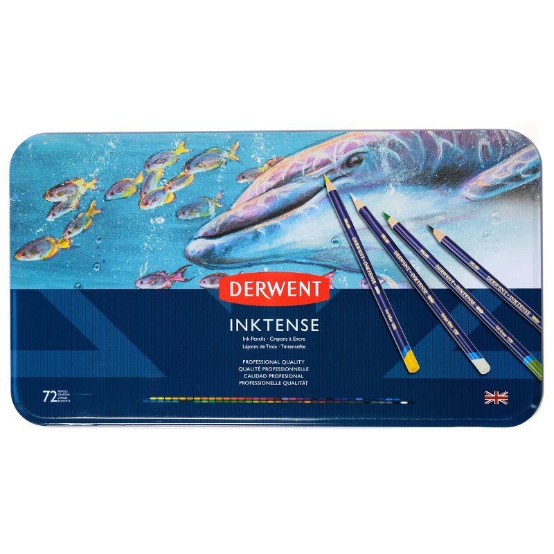 Inktense Pencil Set 72ct - Derwent