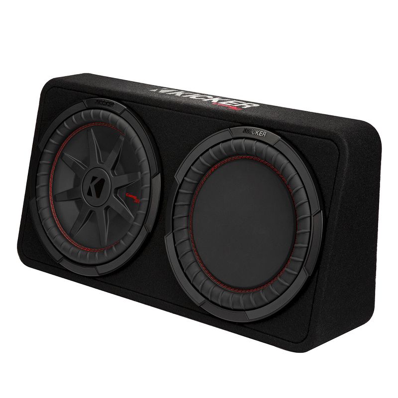 Kicker 48TCWRT122 CompRT Dual 12" 2-Ohm Subwoofer Enclosure