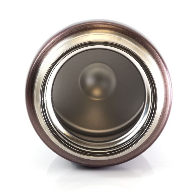 Gibson Home Waldorf 23 Ounce Stainless Steel Soup Jug In Burgundy