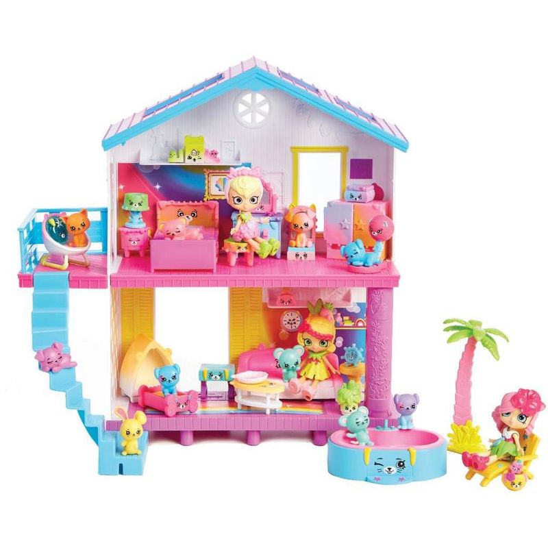 License 2 Play Inc Shopkins Happy Places Rainbow Beach House Playset