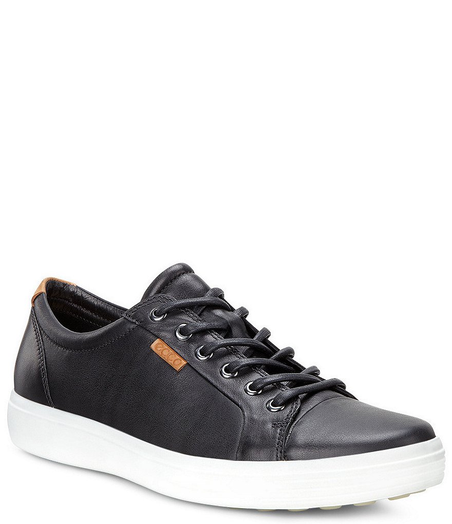 ECCO Men's Soft VII Leather Sneakers