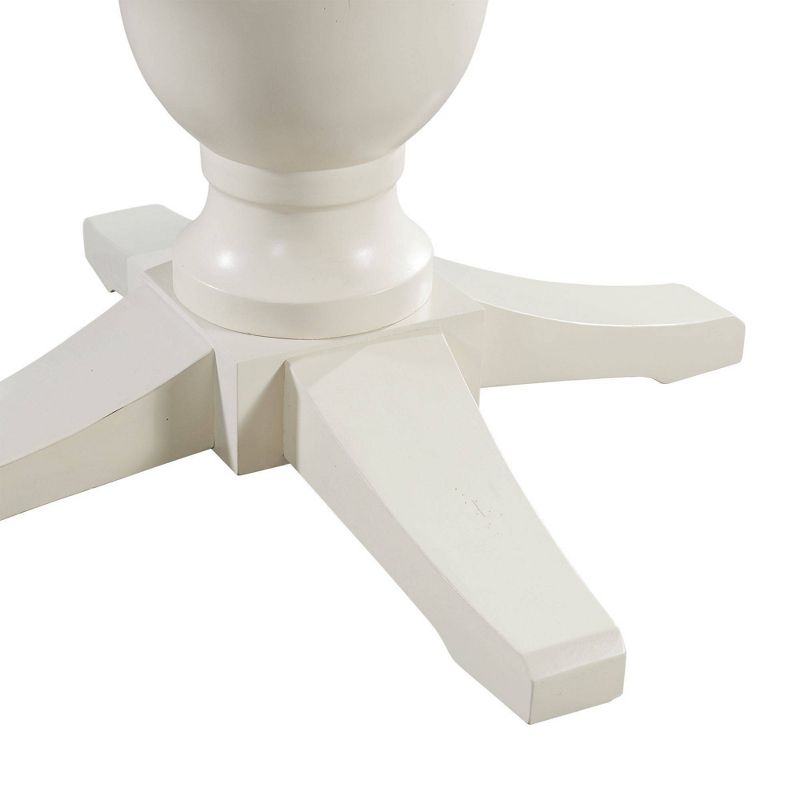 6pc Barrett Round Dining Set White - Picket House Furnishings