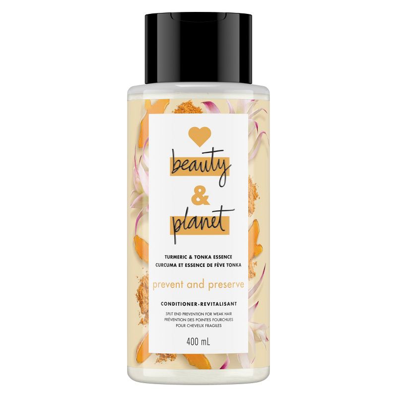 Love Beauty & Planet Turmeric and Tonka Essence Prevent and Preserve Conditioner - 13.5 fl oz