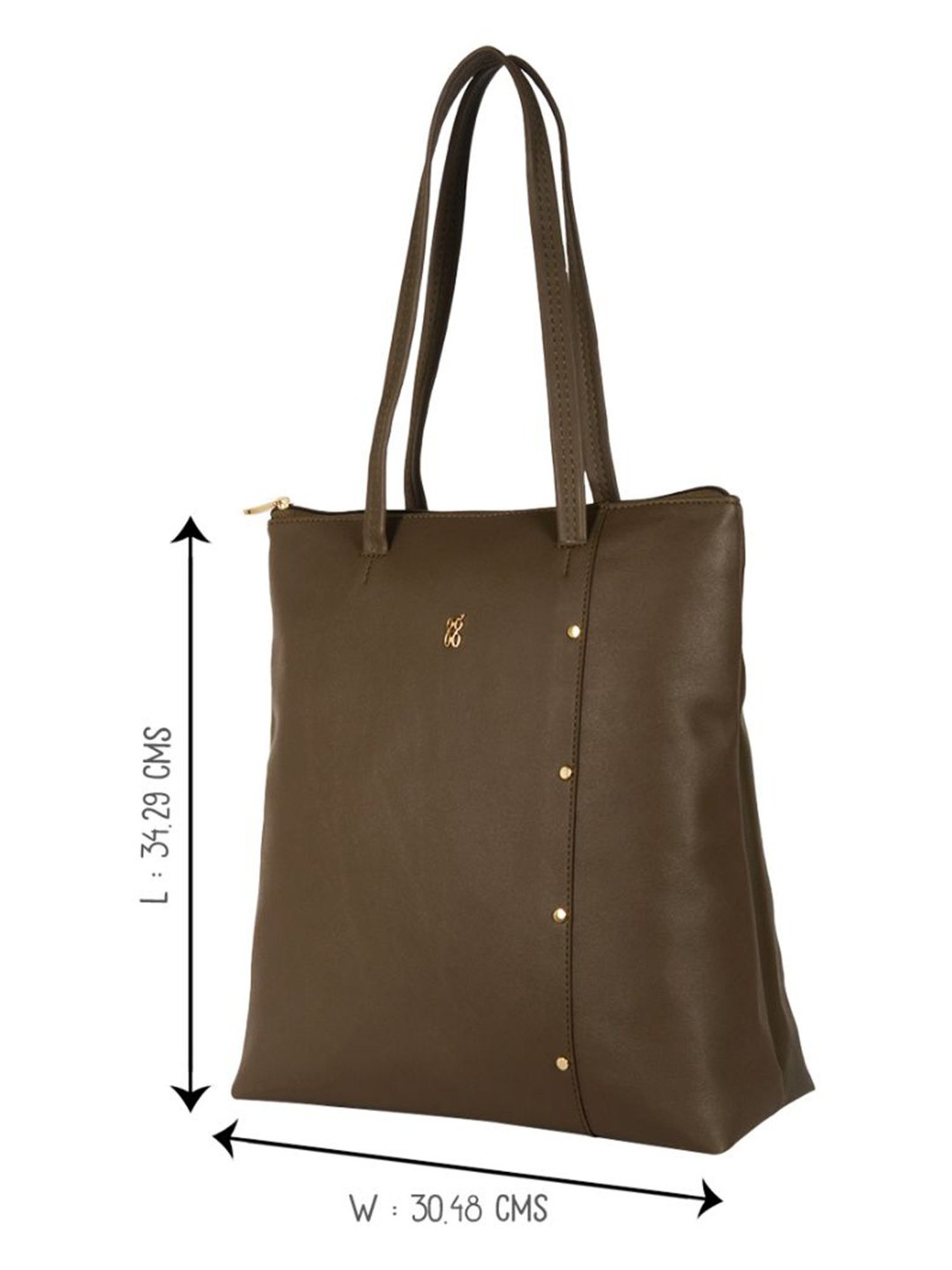 Baggit Olive Large Tote Bag