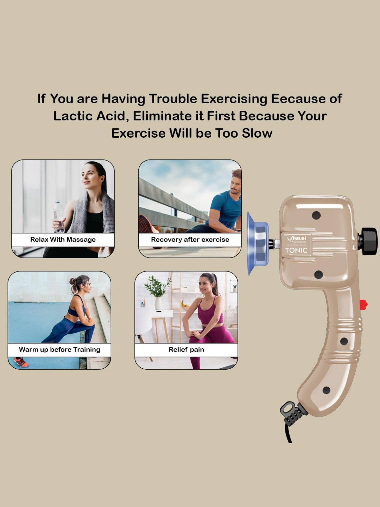 Asbah Professional Tonic Massager