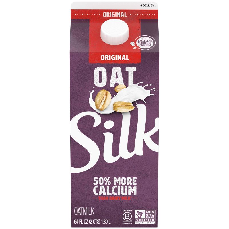 Silk Original Dairy-Free OatMilk - 0.5gal