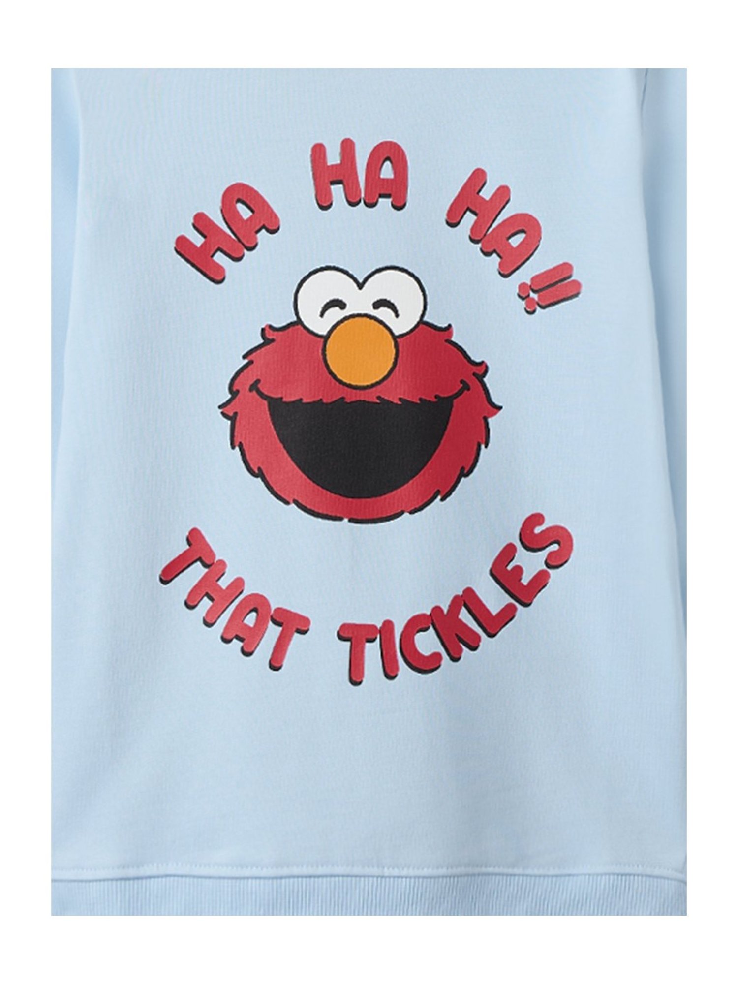 The Souled Store Kids Blue Graphic Print Full Sleeves Sweatshirt