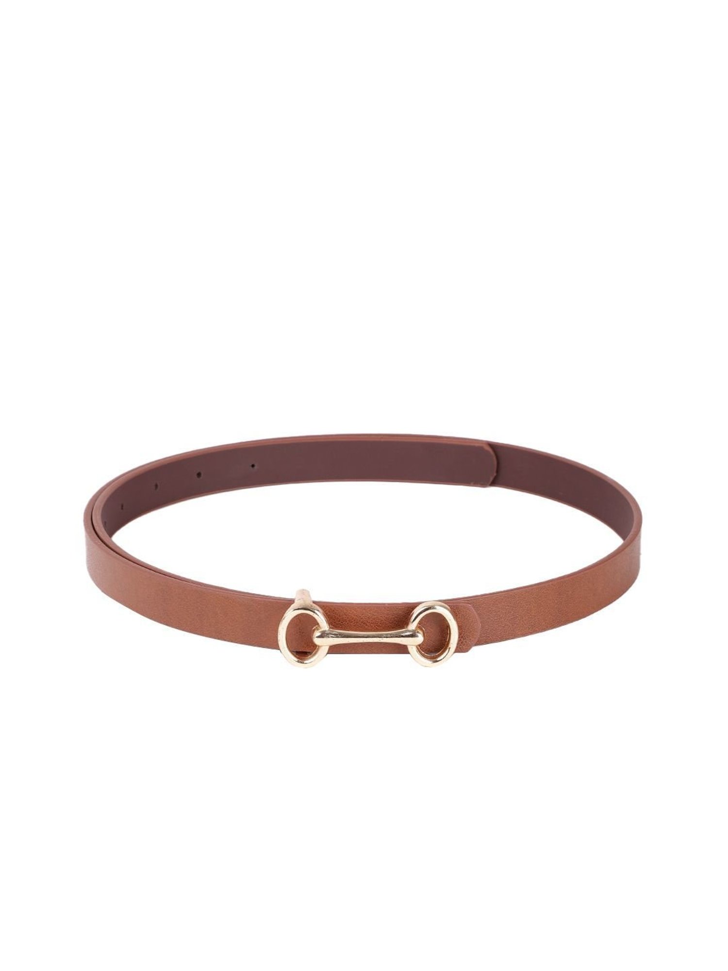 Crusset Tan Casual Belt for Girls