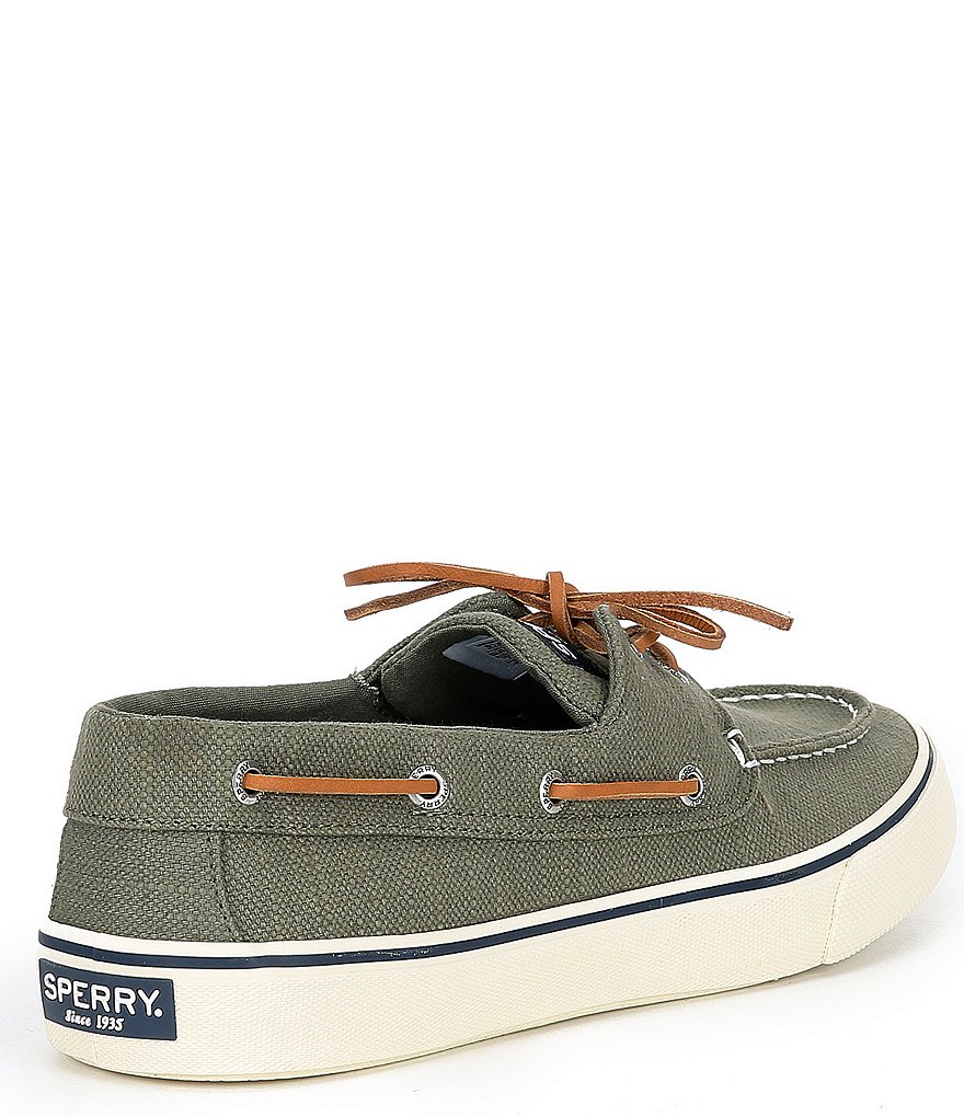 Sperry Men's Bahama II Baja Linen Boat Shoes