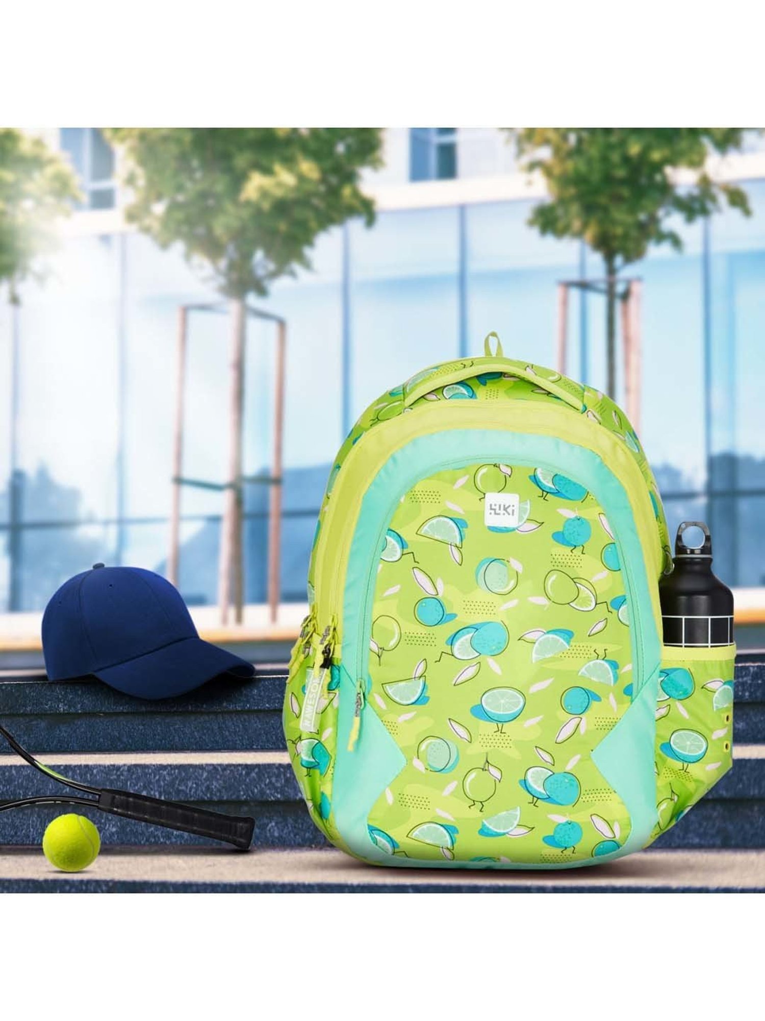 Wiki 29.5 Ltrs Green Medium Backpack