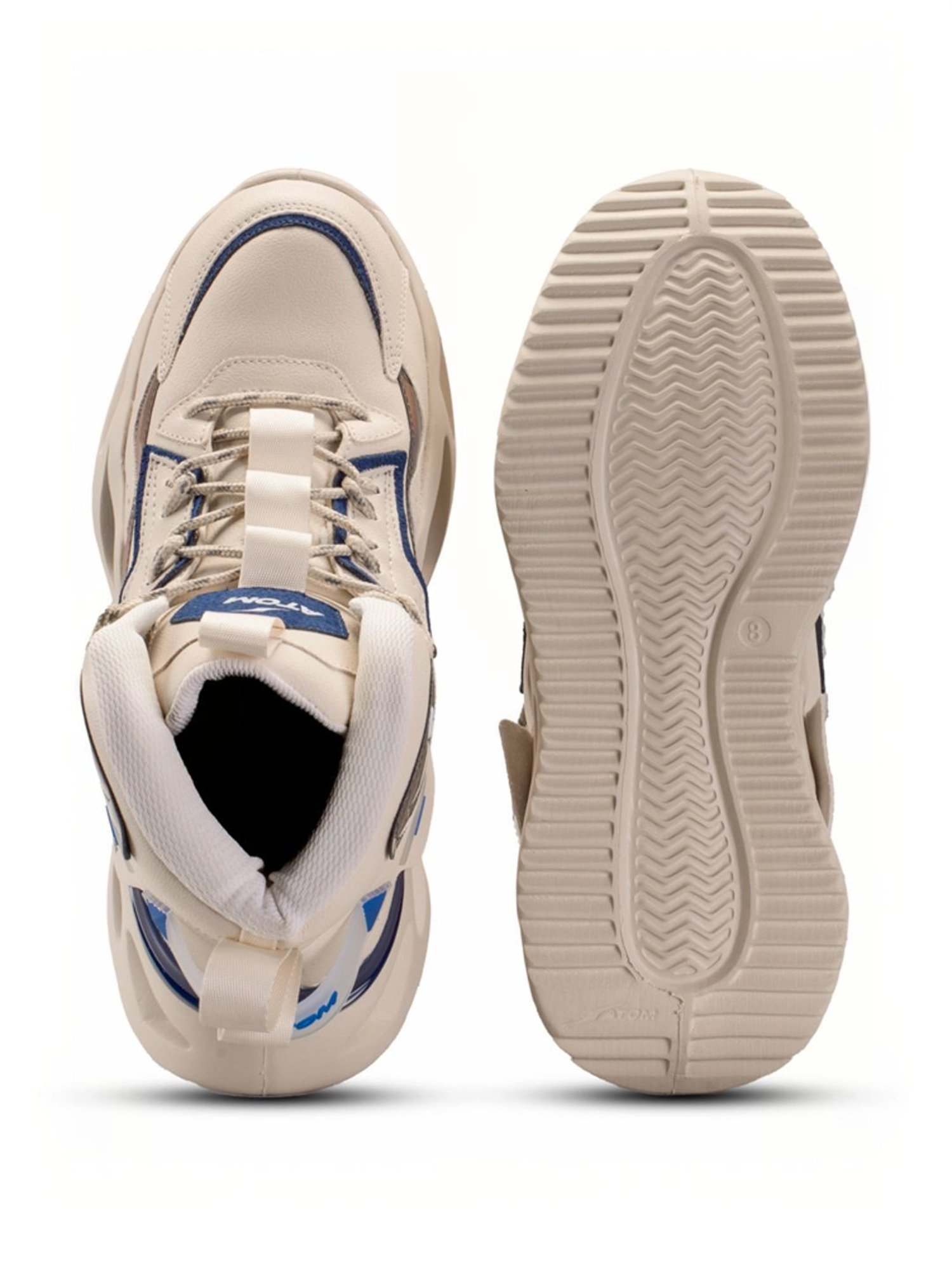 Atom Men's Chroma Kick Beige Running Shoes