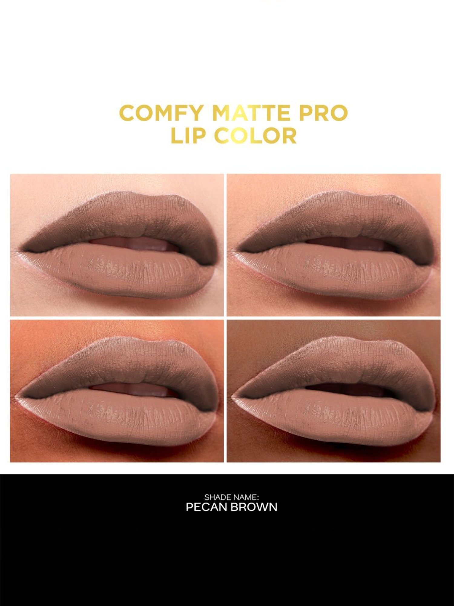 FACES CANADA Comfy Matte Pro Lip Color Pecan Brown - 5.5 ml