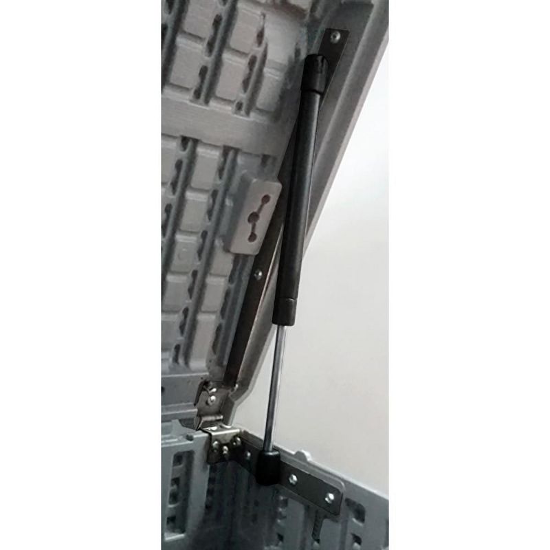 Resin Wicker Deck Box 73 Gallon - Brown - Suncast