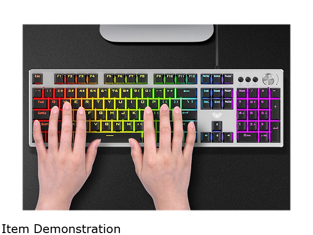 2, 60% Wired/Wireless Mechanical Keyboard (Kailh Box Brown Switch/White Case) - Full Keys Programmable - True RGB Backlit - Tap Arrow Keys - Double Shot PBT Keycaps - NKRO - 1900mAh Battery