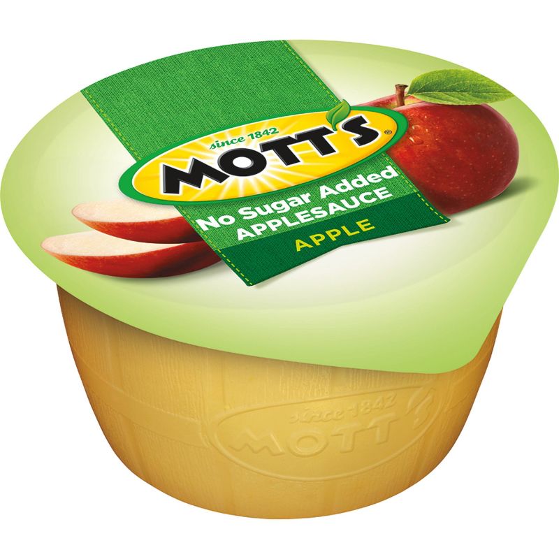 Mott's No Sugar Added Applesauce - 18ct