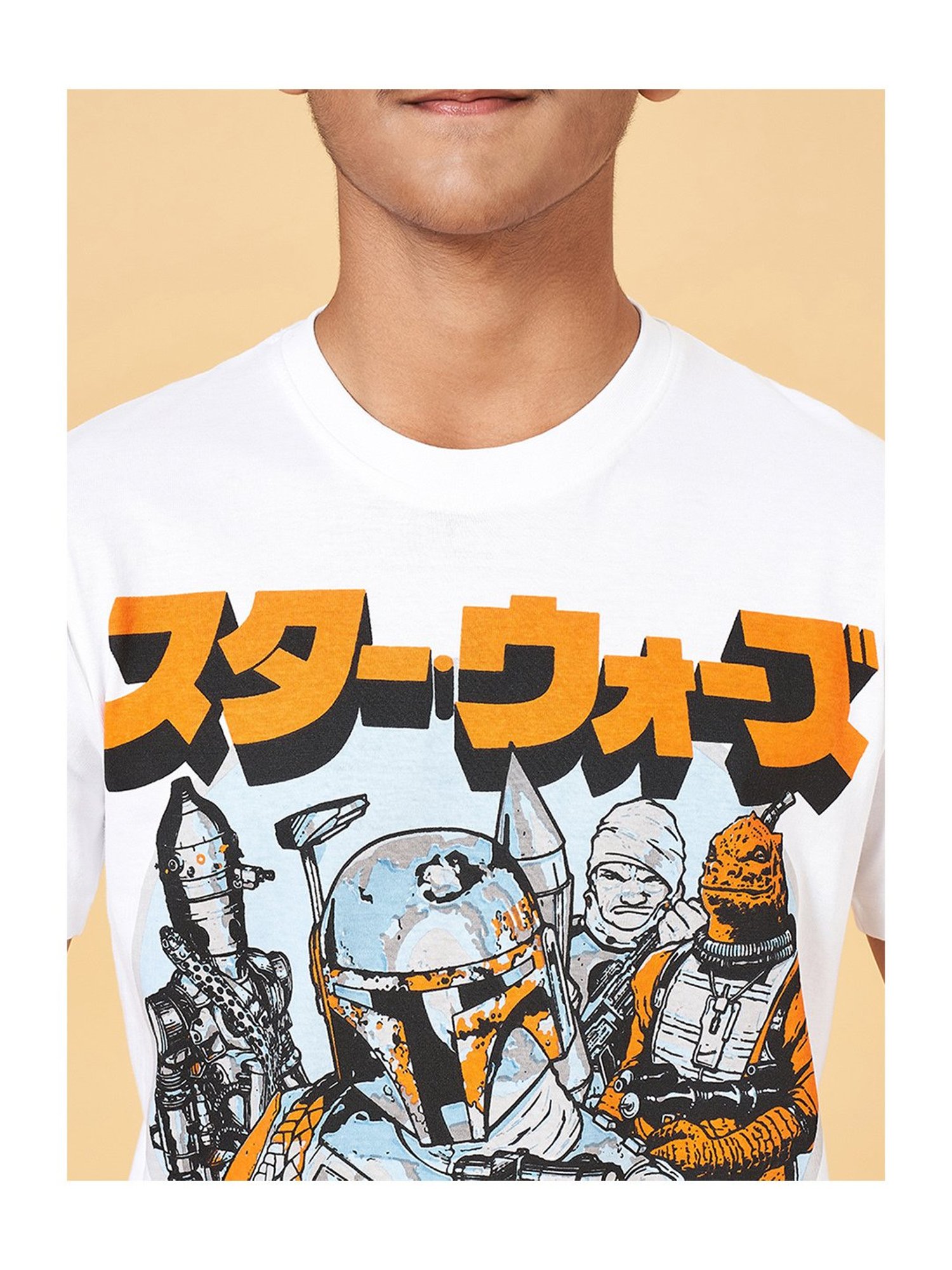 Coolsters by Pantaloons Kids White Printed Full Sleeves T-Shirt