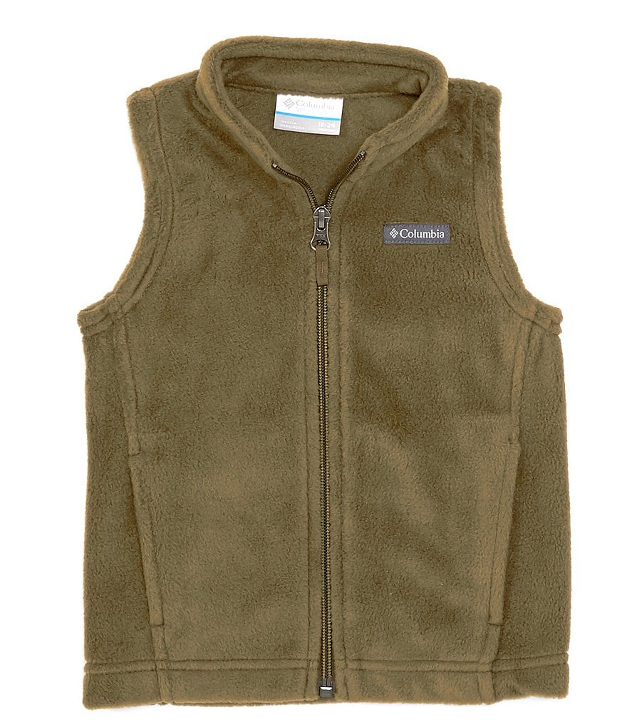 Columbia Baby Girls 3-24 Months Benton Springs Solid Fleece Zip Front Jacket