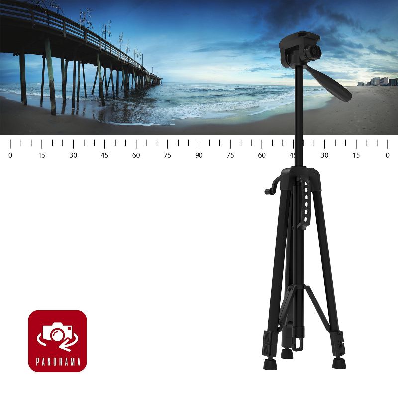 Tzumi ONAIR Pro Stand Lightweight 57" Aluminum Tripod - Black