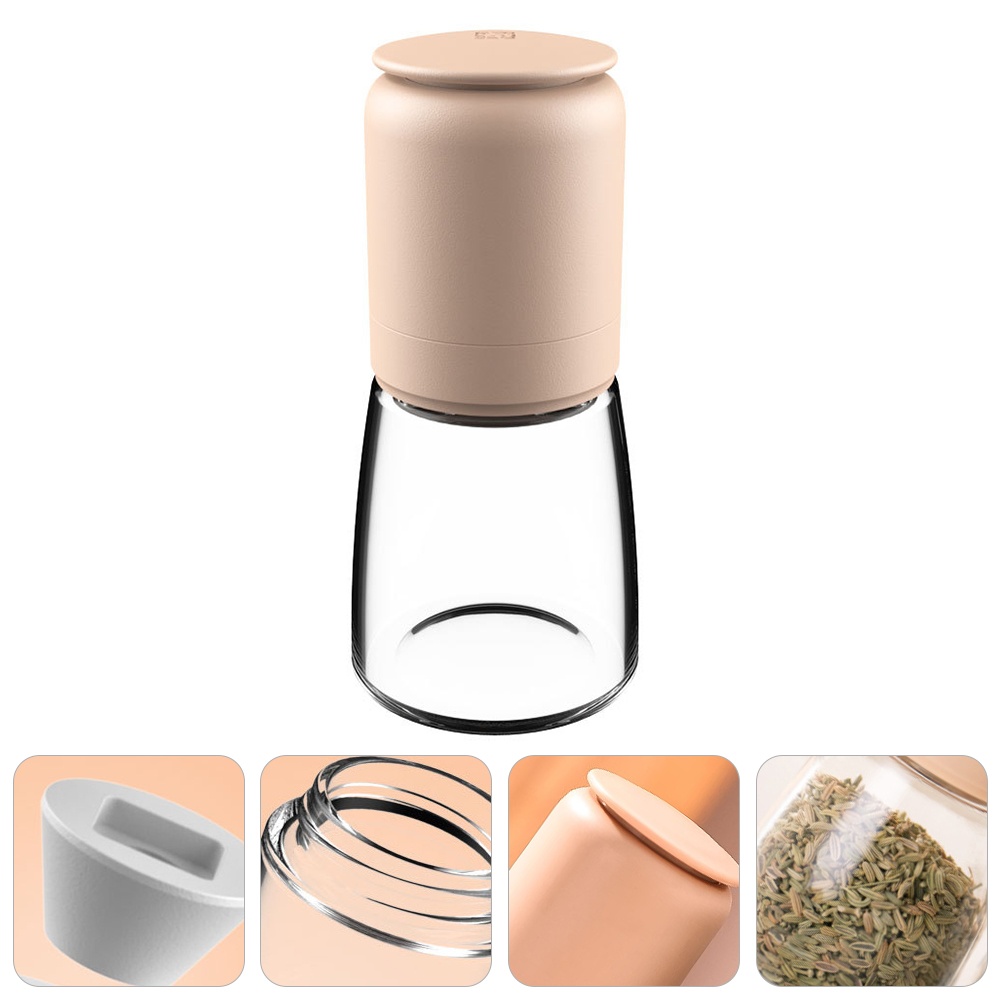 Manual Operation Pepper Grinder Home Kitchen Pepper Mill Grinding Bottle