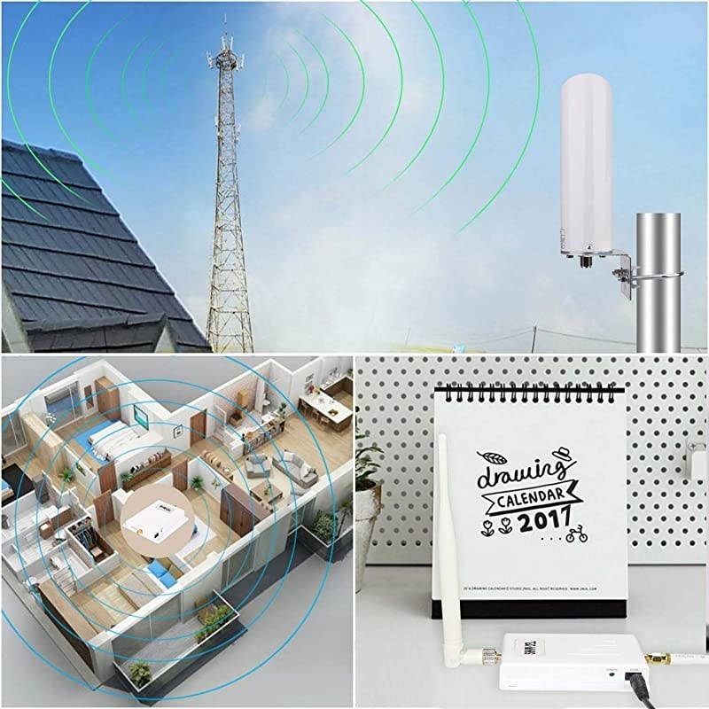 Cell Phone Signal Booster ATT TMobile 4G LTE Band1217 700MHz FDD ATampT Cell Phone Signal Booster Repeater ATT Signal Boosterr with Whip+Omni Antennas Kits for Home