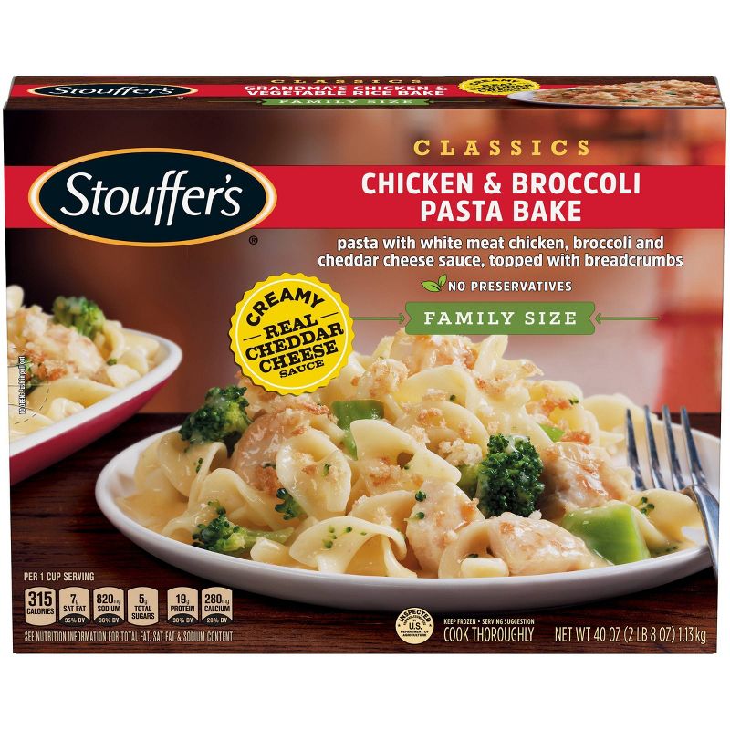 Stouffer's Frozen Chicken & Broccoli Pasta Bake Family Size - 40oz