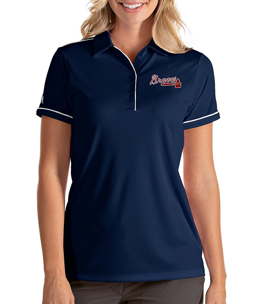 Antigua Women's MLB Salute Short-Sleeve Polo Shirt