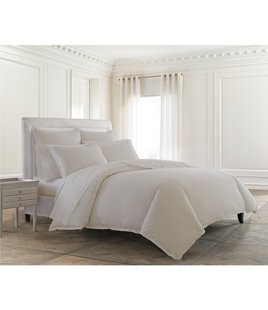 Kassatex Lorimer Washed Percale Duvet Cover