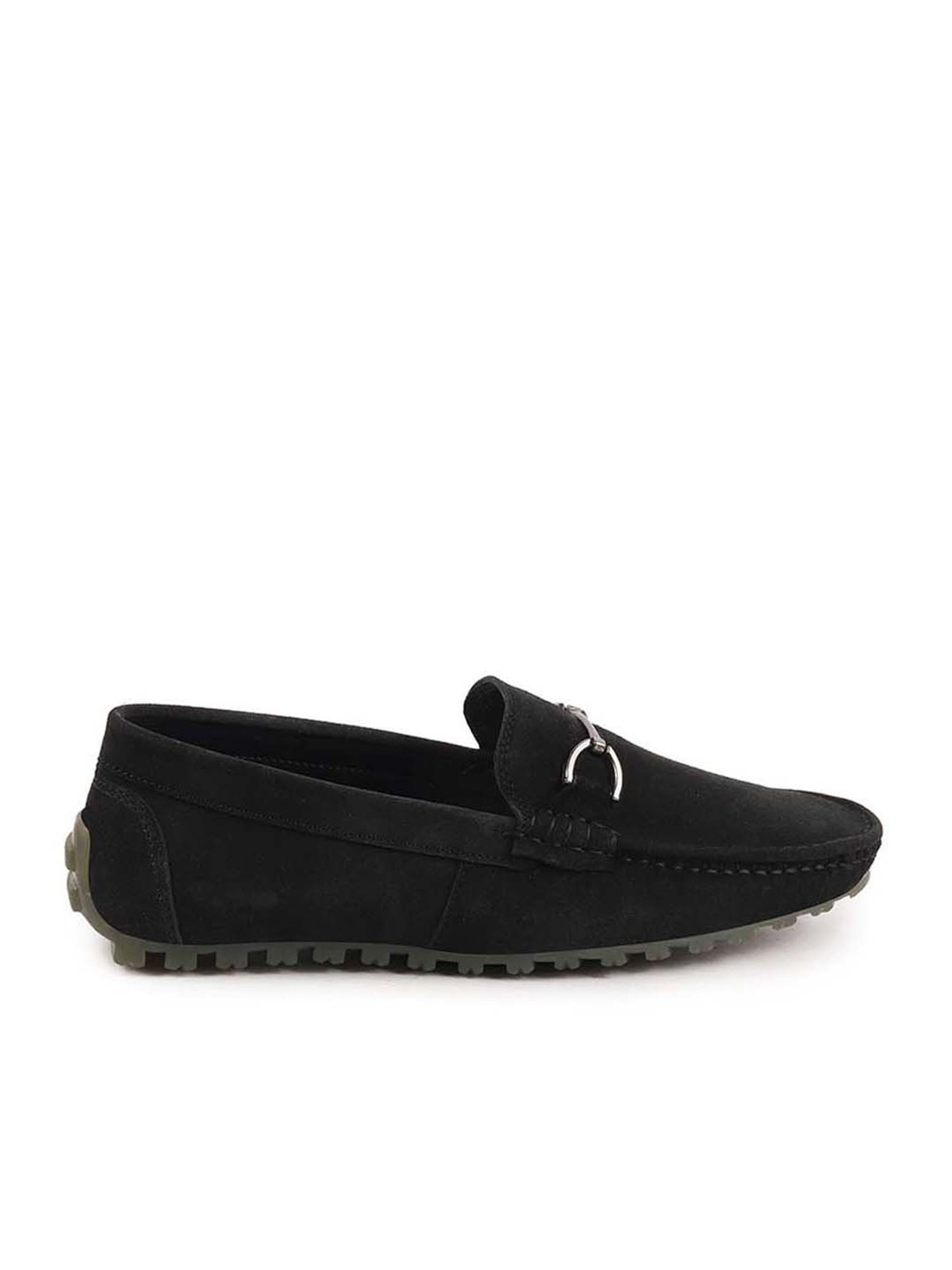Fausto Men's Black Casual Loafers