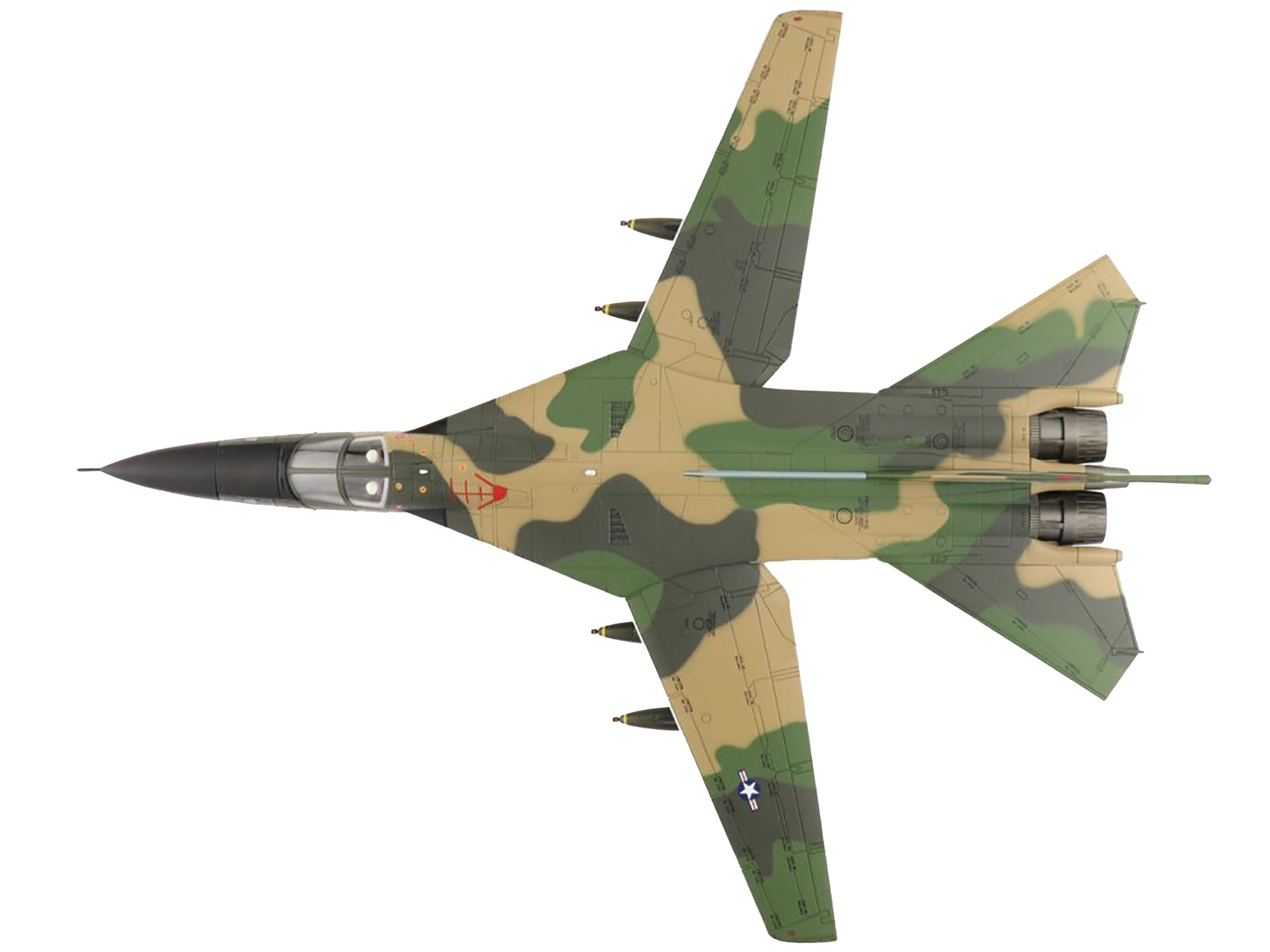 General Dynamics F-16C Fighting Falcon "Shark" Fighter Aircraft "57th Wing 64th Aggressor Squadron Nellis AFB" (March 2017) "Air Power Series" 1/72 Diecast Model by Hobby Master