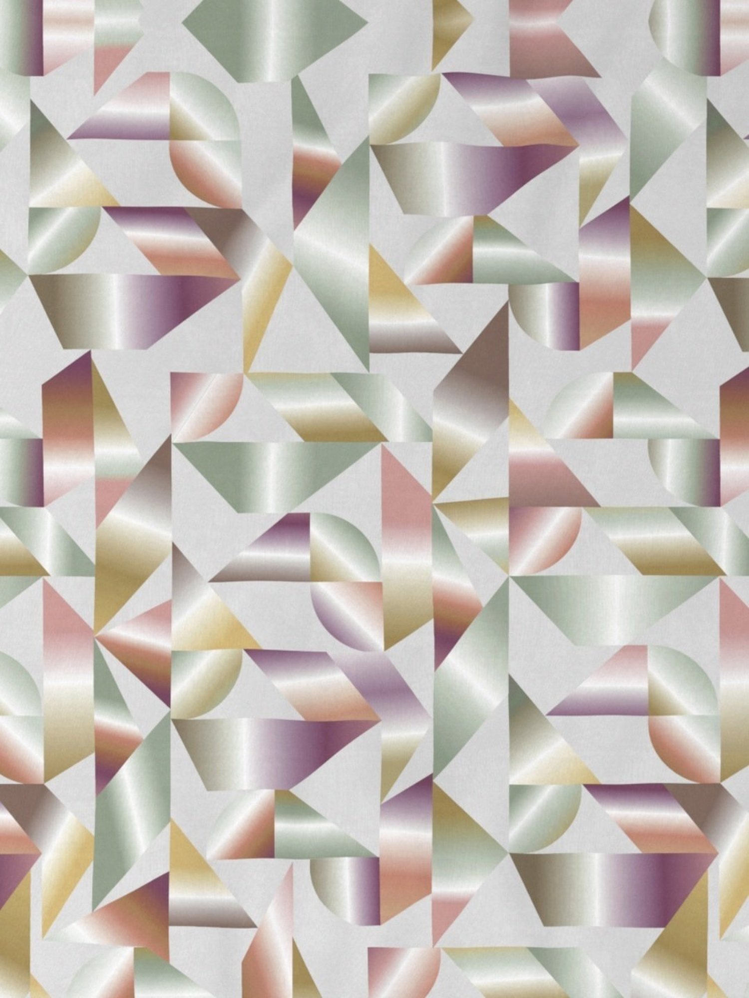 DDecor Abstract Purple 136 TC Cotton Queen Bedsheet with 2 Pillow Covers