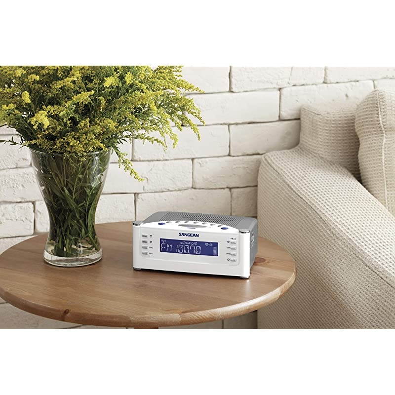 RCR22 Atomic Clock with FMRDS AM Auxin Digital Tuning Clock Radio silver one size