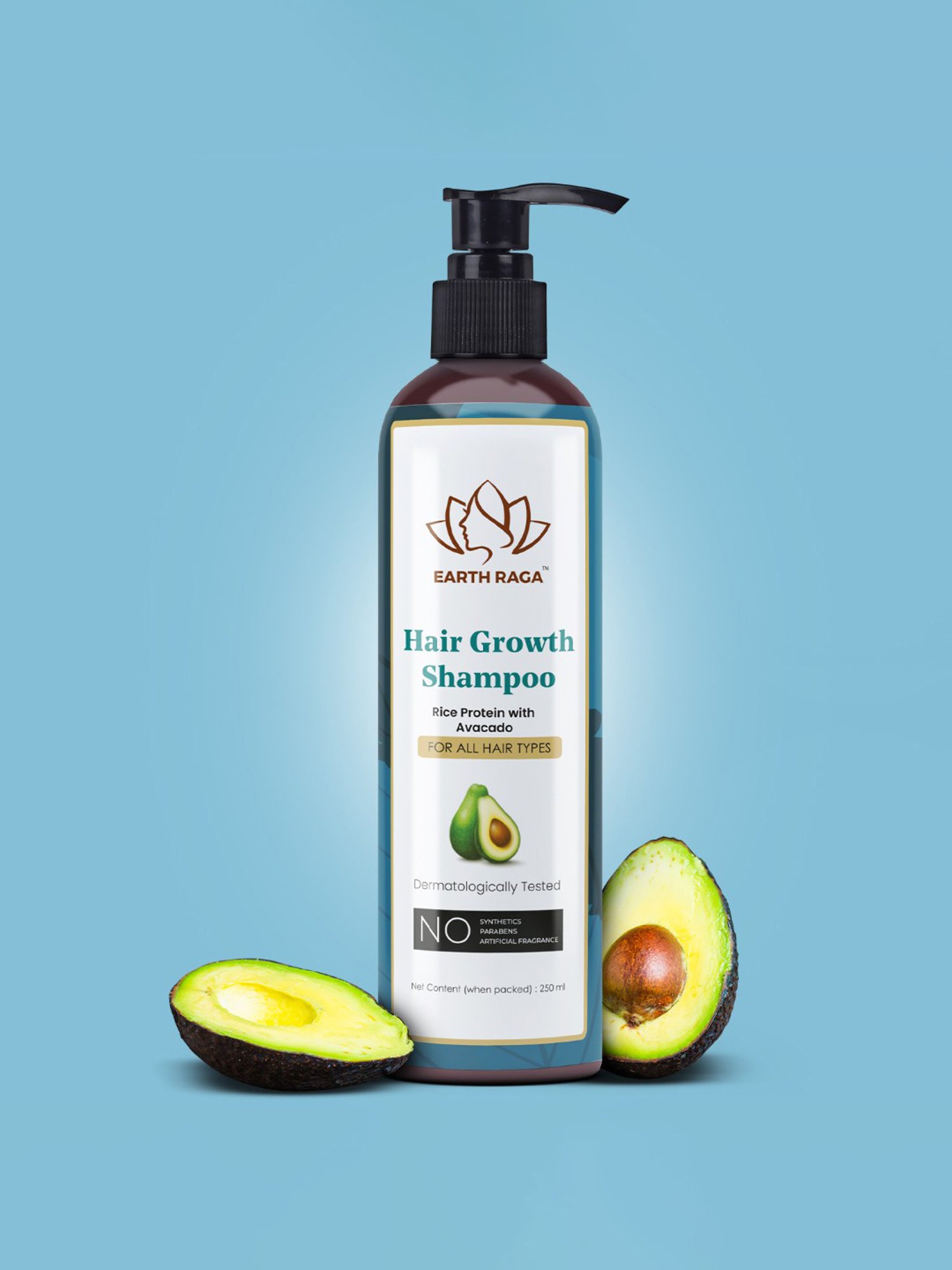 Earthraga Hair Growth Shampoo - 250 ml