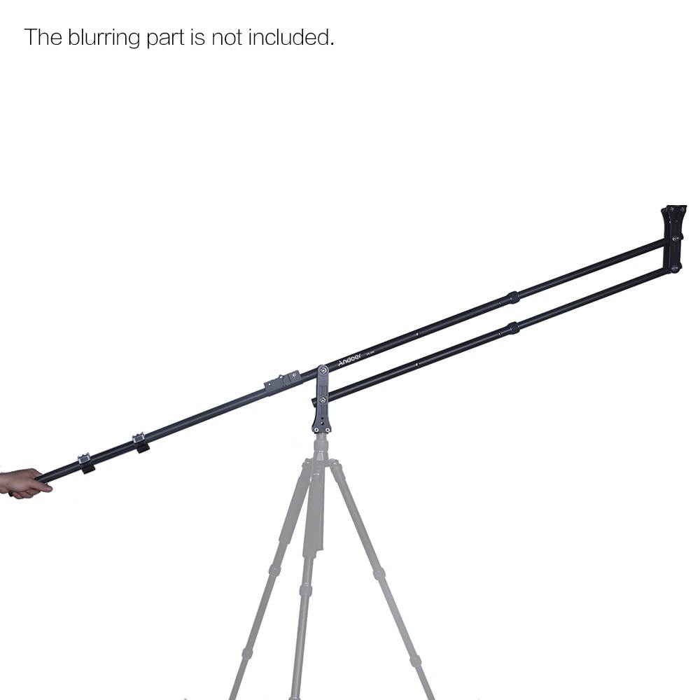 Andoer VS-200 6.0ft Foldable Extendable Compact Mini DSLR Camera Video DV Photography Crane Jib Arm for Nikon Canon Sony Olympus Pentax Camera Max.Load Capacity 5kg / 11Lbs